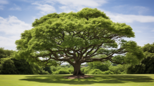 A trimmed tree